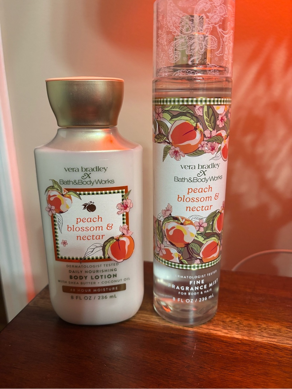 Limited edition peach blossom